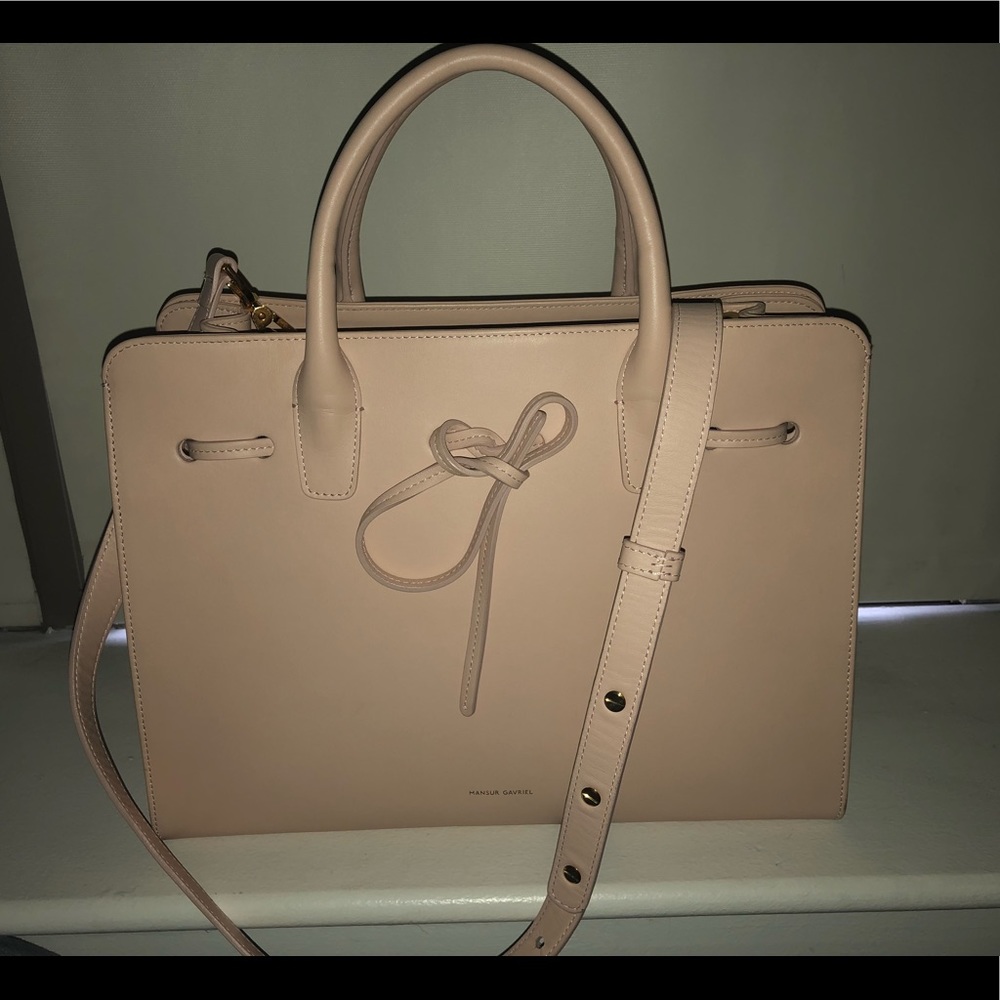 With dust bag - Rosa Calf Sun Bag - Picture 3 of 5